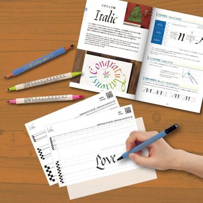 Zestaw Do Nauki Kaligrafii Kuretake Calligraphy Starter Kit Zestaw Do Nauki Kaligrafii Kuretake Calligraphy Starter Kit