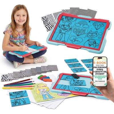 Pltb Zestaw Kreatywny Maped 39 El Szablony I Kredki Do Rysowania Tablica Do Rysowania + E-Book-1 Pltb Zestaw Kreatywny Maped 39 El Szablony I Kredki Do Rysowania Tablica Do Rysowania + E-Book-1