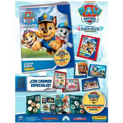 Zestaw Naklejek Panini Paw Patrol Poszukiwania I Ratownictwa 182 Naklejki 5 Elementów Zestaw Naklejek Panini Paw Patrol Poszukiwania I Ratownictwa 182 Naklejki 5 Elementów