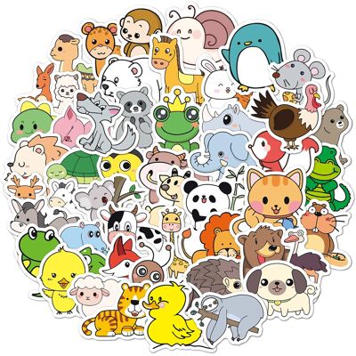 Inny producent Zestaw Naklejek Winylowych Wodoodpornych Dla Dzieci Zwierzęta Morskie Inny producent Zestaw Naklejek Winylowych Wodoodpornych Dla Dzieci Zwierzęta Morskie
