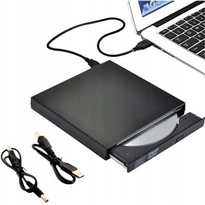 Inny producent Napęd Cd-R/Dvd-Rom/Rw Zewnętrzny Usb Nagrywarka Inny producent Napęd Cd-R/Dvd-Rom/Rw Zewnętrzny Usb Nagrywarka