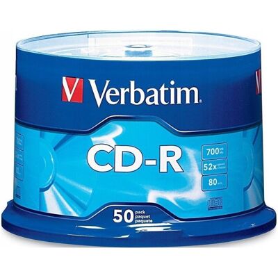 Inny producent Płyty Cd-R Verbatim 700mb Extra Protection Wrap (50 Spindel) Inny producent Płyty Cd-R Verbatim 700mb Extra Protection Wrap (50 Spindel)