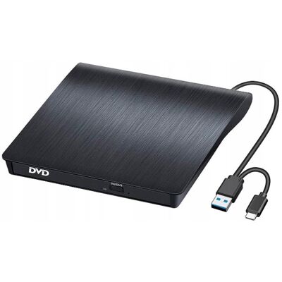 Inny producent Zewnętrzny napęd CD/DVD USB 3.0 Type-C Inny producent Zewnętrzny napęd CD/DVD USB 3.0 Type-C