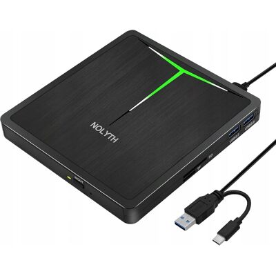brak danych Zewnętrzny Napęd Cd Dvd Nolyth Ct01 Usb 3.0 brak danych Zewnętrzny Napęd Cd Dvd Nolyth Ct01 Usb 3.0