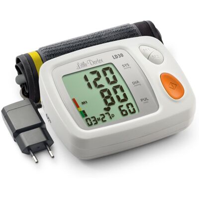 Automatyczny ciśnieniomierz naramienny, Little Doctor, LD-30, z zasilaczem Automatyczny ciśnieniomierz naramienny, Little Doctor, LD-30, z zasilaczem