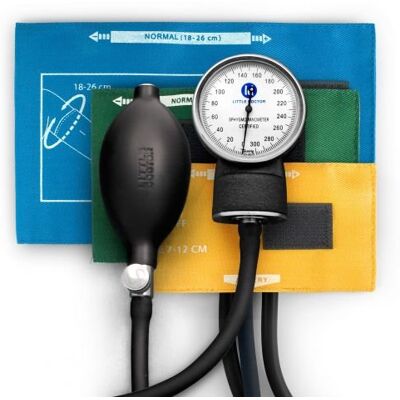 Ciśnieniomierz zegarowy LITTLE DOCTOR LD-80 pediatryczny + 3 mankiety dziecięce Ciśnieniomierz zegarowy LITTLE DOCTOR LD-80 pediatryczny + 3 mankiety dziecięce