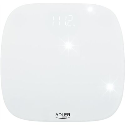 Elektroniczna Waga Łazienkowa LED 180kg ADLER Elektroniczna Waga Łazienkowa LED 180kg ADLER