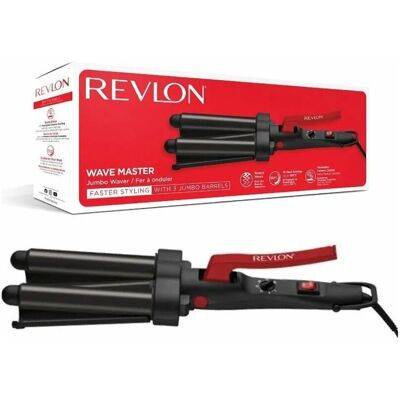 Falownica do Włosów Revlon Wave Master Jumbo RVIR3056UKE Turmalin Syrenka Falownica do Włosów Revlon Wave Master Jumbo RVIR3056UKE Turmalin Syrenka