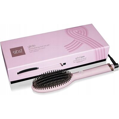 GHD Glide Limited Edition Hot Brush Pink Sorbet różowa szczotka prostująca GHD Glide Limited Edition Hot Brush Pink Sorbet różowa szczotka prostująca