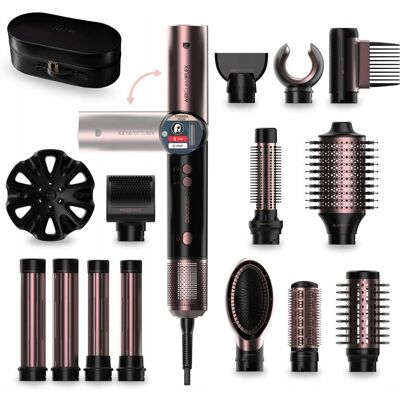 Lokówko-Suszarka Cecotec Airglam 14in1 Flex Black Lokówko-Suszarka Cecotec Airglam 14in1 Flex Black