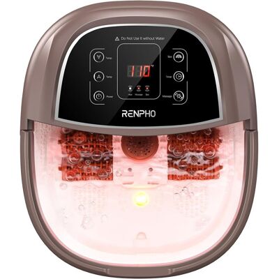 MASAŻER DO STÓP RENPHO DO KĄPIELI ROLKI DO MASAŻU SHIATSU PEDICURE SPA MASAŻER DO STÓP RENPHO DO KĄPIELI ROLKI DO MASAŻU SHIATSU PEDICURE SPA