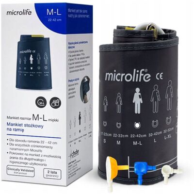Microlife Mankiet M-L 22-42cm średni 3G, 4G, 5G Microlife Mankiet M-L 22-42cm średni 3G, 4G, 5G