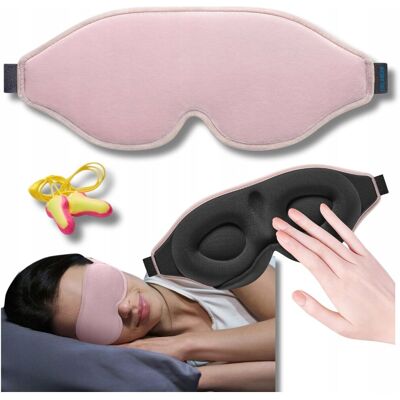 OPASKA NA OCZY TWARZ MASKA 3D DO SPANIA JEDWABNA 100% ZACIEMNIENIA PREMIUM OPASKA NA OCZY TWARZ MASKA 3D DO SPANIA JEDWABNA 100% ZACIEMNIENIA PREMIUM