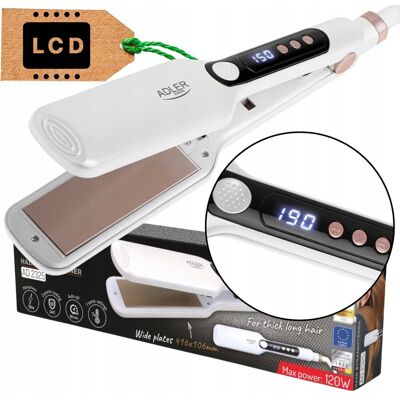 Prostownica Adler Ad 2325 - Szeroka Ceramiczna 7 Temperatur Lcd Prostownica Adler Ad 2325 - Szeroka Ceramiczna 7 Temperatur Lcd