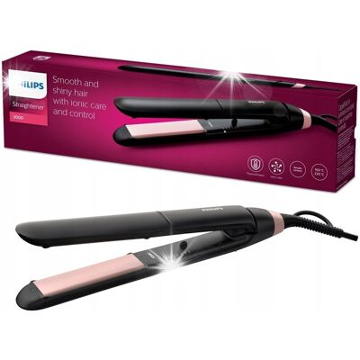 Prostownica do włosów ceramiczna z ThermoProtect czarna Philips BHS378/00 Prostownica do włosów ceramiczna z ThermoProtect czarna Philips BHS378/00