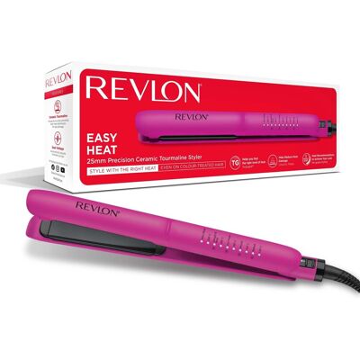 REVLON EASY HEAT STRAIGHTENER RVST2217E Prostownica do włosów z regulacją temperatury REVLON EASY HEAT STRAIGHTENER RVST2217E Prostownica do włosów z regulacją temperatury