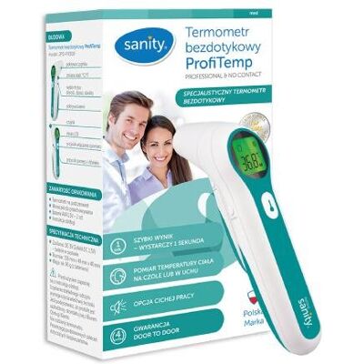 Inny producent Sanity Termometr Bezdotykowy Profitemp Jpd-Fr300 Inny producent Sanity Termometr Bezdotykowy Profitemp Jpd-Fr300