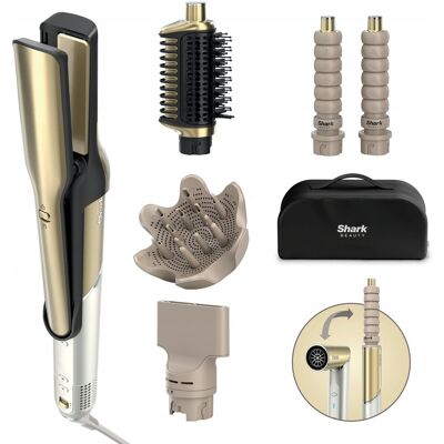 Suszarko lokówka multistyler SHARK Glam HD6052SEU 6 końcówek dyfuzor Suszarko lokówka multistyler SHARK Glam HD6052SEU 6 końcówek dyfuzor