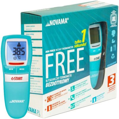 NOVAMA - Free Colors Aquamarine - 5 in 1 - Termometr NOVAMA - Free Colors Aquamarine - 5 in 1 - Termometr