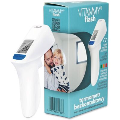 Termometr Bezdotykowy Vitammy Flash Htd8816c Termometr Bezdotykowy Vitammy Flash Htd8816c