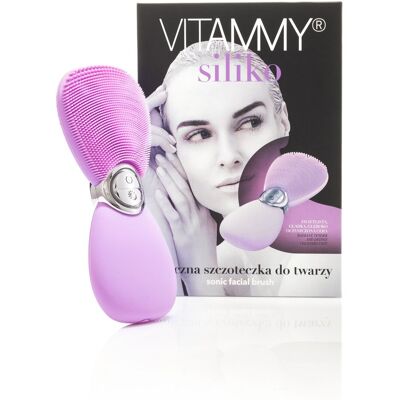 Vitammy, Siliko, Szczoteczka soniczna do twarzy, lawendowa Vitammy, Siliko, Szczoteczka soniczna do twarzy, lawendowa