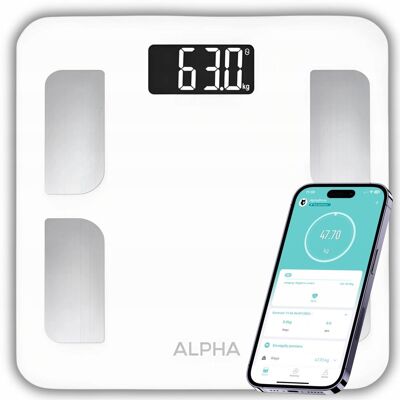 Alpha Waga Łazienkowa Elektroniczna - Aplikacja Analityczna po Polsku Alpha Waga Łazienkowa Elektroniczna - Aplikacja Analityczna po Polsku