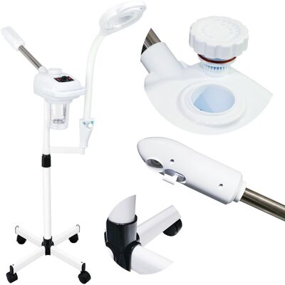 ENZO Wapozon kosmetyczny z lampa lupa 2w1 z ozonem Calissimo ENZO Wapozon kosmetyczny z lampa lupa 2w1 z ozonem Calissimo