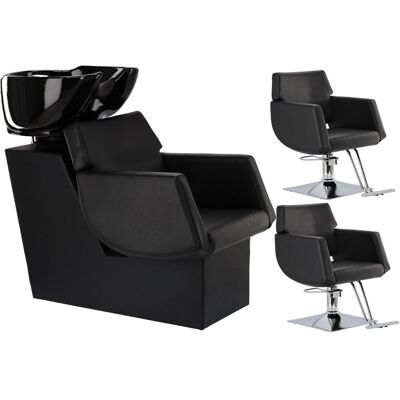 ENZO Zestaw myjnia fryzjerska fotel fryzjerski armatura ENZO Zestaw myjnia fryzjerska fotel fryzjerski armatura