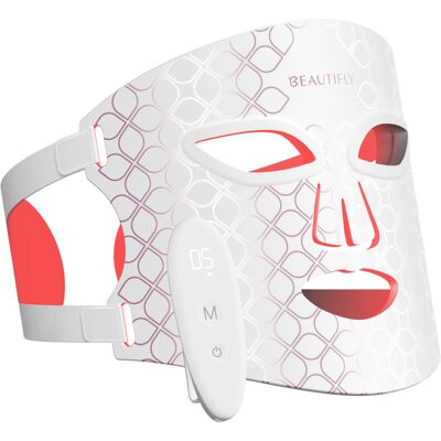 Maska Led Na Twarz Do Terapii Światłem Fotonowa Beautifly Aurapure Pro Maska Led Na Twarz Do Terapii Światłem Fotonowa Beautifly Aurapure Pro
