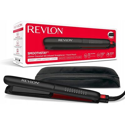 Prostownica Do Włosów Revlon Rvst2211p Powlekana Olejkiem Kokosowym Prostownica Do Włosów Revlon Rvst2211p Powlekana Olejkiem Kokosowym