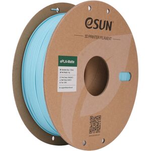 Inny producent eSun filament PLA Matte jasno niebieski 1.75mm/1kg - papierowa rolka Inny producent eSun filament PLA Matte jasno niebieski 1.75mm/1kg - papierowa rolka