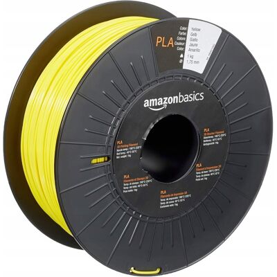 Amazon Basics Filament Pla Do Drukarki 3D 1,75 Mm Szpula 1 Kg Kolor Żółty Amazon Basics Filament Pla Do Drukarki 3D 1,75 Mm Szpula 1 Kg Kolor Żółty