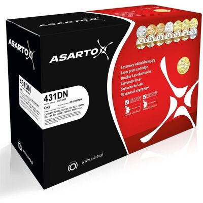 Inny producent Bęben Asarto do Oki 431DN 44574302 25000 str. black Inny producent Bęben Asarto do Oki 431DN 44574302 25000 str. black
