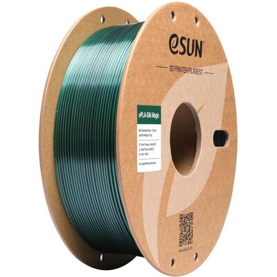 eSUN EPLA-SILK MAGIC 1,75mm CZARNO-ZIELONY 1kg - Filament 3D eSUN EPLA-SILK MAGIC 1,75mm CZARNO-ZIELONY 1kg - Filament 3D