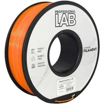 Inny producent Filament Prof. Lab ABS+ 1.75mm 1kg Pomarańczowy Orange Inny producent Filament Prof. Lab ABS+ 1.75mm 1kg Pomarańczowy Orange