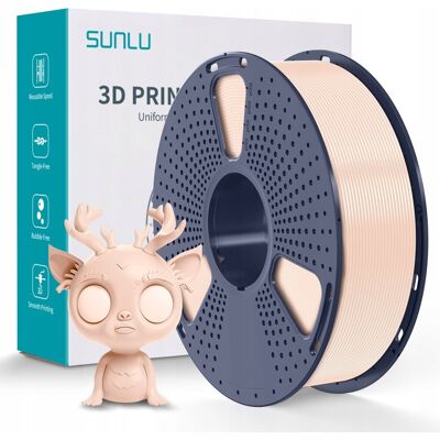 Filament Sunlu Beige Beżowy Pla+ 1,75mm 1kg Filament Sunlu Beige Beżowy Pla+ 1,75mm 1kg