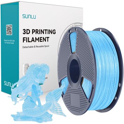 Filament Sunlu Pla 1.75mm 1kg (Błyszczący Niebieski) Filament Sunlu Pla 1.75mm 1kg (Błyszczący Niebieski)