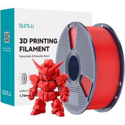 Filament Sunlu Pla+ 2.0 1.75mm 1kg (Czerwony) Filament Sunlu Pla+ 2.0 1.75mm 1kg (Czerwony)