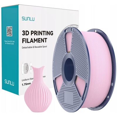 Inny producent Filament Sunlu Pla Classic Pastelowy Różowy Sakura Pink 1kg Inny producent Filament Sunlu Pla Classic Pastelowy Różowy Sakura Pink 1kg