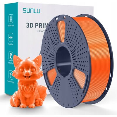 Inny producent FILAMENT SUNLU SUNNY ORANGE SŁONECZNY POMARAŃCZOWY PETG 1,75mm 1kg Inny producent FILAMENT SUNLU SUNNY ORANGE SŁONECZNY POMARAŃCZOWY PETG 1,75mm 1kg
