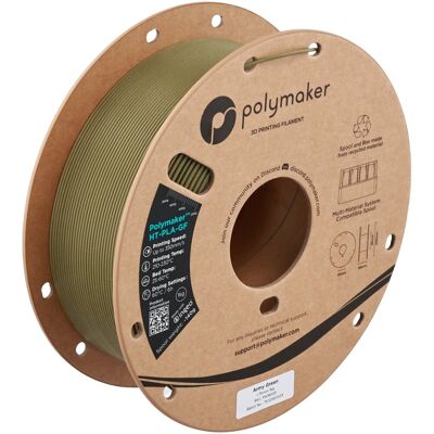 Polymaker Ht-Pla-Gf Army Green 1.75 Mm 1kg Polymaker Ht-Pla-Gf Army Green 1.75 Mm 1kg