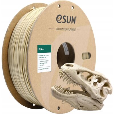 Inny producent Esun Pla+ Filament 1,75 Mm Biały Kostny 1 Kg Dokładność ±0,03 Mm Inny producent Esun Pla+ Filament 1,75 Mm Biały Kostny 1 Kg Dokładność ±0,03 Mm