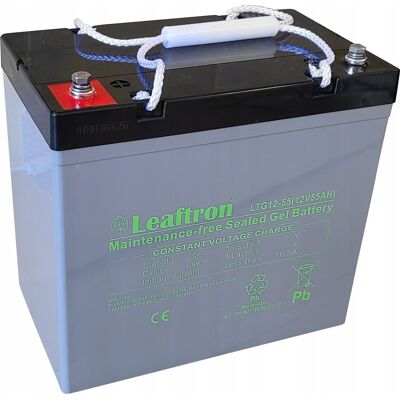 Inny producent Akumulator Leaftron Ltg 12-55 55ah 12v - Gel Inny producent Akumulator Leaftron Ltg 12-55 55ah 12v - Gel