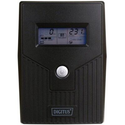 Digitus UPS Line-Interactive LCD Basic - 600VA, 360W, 2x Schuko Digitus UPS Line-Interactive LCD Basic - 600VA, 360W, 2x Schuko