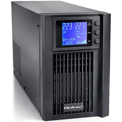 Qoltec Ups Pure Sine Wave 1kva 800w Avr Lcd Qoltec Ups Pure Sine Wave 1kva 800w Avr Lcd