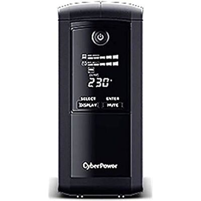 Zasilacz Bezprzerwowy Cyberpower Vp1000elcd — 1000 Va 550 W — Interaktywność Liniowa Zasilacz Bezprzerwowy Cyberpower Vp1000elcd — 1000 Va 550 W — Interaktywność Liniowa