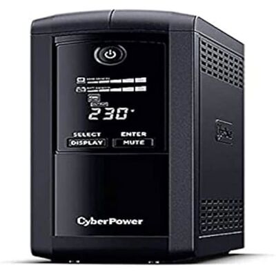 Zasilacz Bezprzerwowy Cyberpower Vp700elcd — Interaktywność Liniowa — 700 Va 390 W — 3 Wyjścia Ac Zasilacz Bezprzerwowy Cyberpower Vp700elcd — Interaktywność Liniowa — 700 Va 390 W — 3 Wyjścia Ac