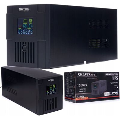 Inny producent Zasilanie Ups Awaryjne 900w Lcd Pieca Pompy 1500va Komputera Bateria 7ah Inny producent Zasilanie Ups Awaryjne 900w Lcd Pieca Pompy 1500va Komputera Bateria 7ah