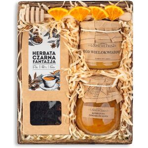 Jedwabny Szlak Prezent upominkowy Zestaw herbata konfitura Jedwabny Szlak Prezent upominkowy Zestaw herbata konfitura