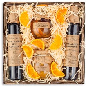 Jedwabny Szlak Prezent upominkowy Zestaw przetworów owocowych SYROP cytryna Jedwabny Szlak Prezent upominkowy Zestaw przetworów owocowych SYROP cytryna
